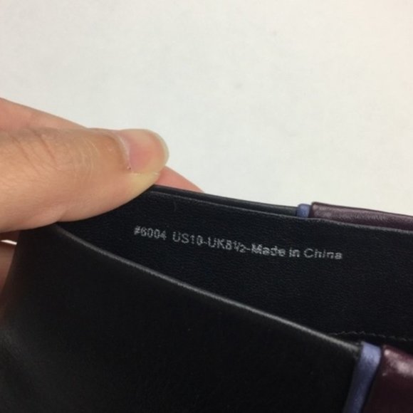 NEW Cabi purple & black color block booties - Picture 5 of 5